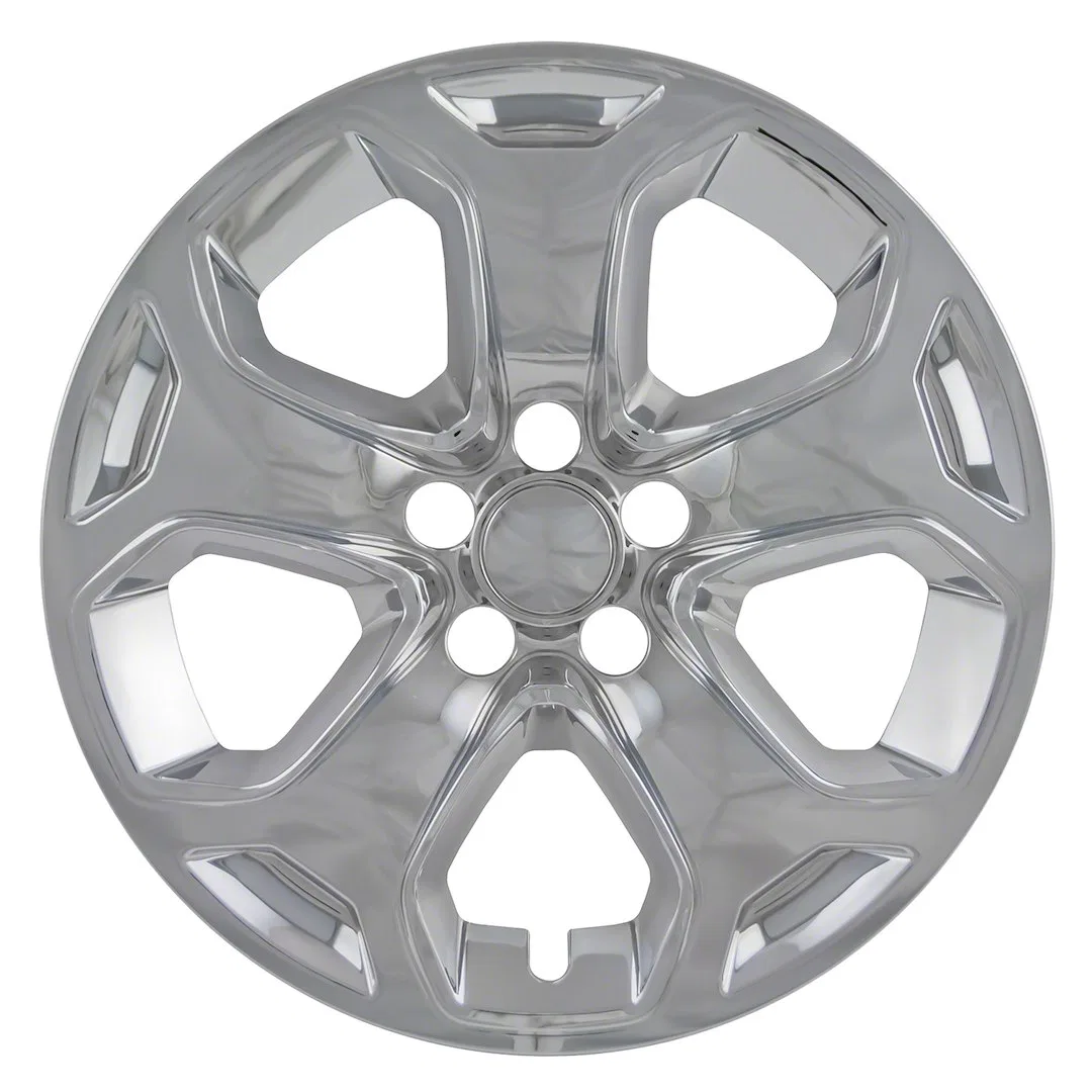IWCIMP359XN – COAST2COAST Wheel Skin, 18 Inch 5 Spokes Snap-On Plated Chrome ABS Plastic Set Of 4